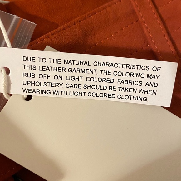 Joie Neida Leather Skirt in Desert Spice - Picture 6 of 8